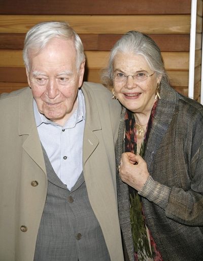Horton Foote and Lois Smith

 Photo