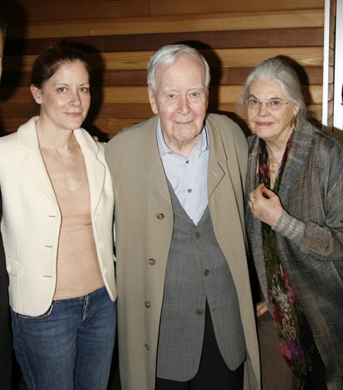 Hallie Foote, Horton Foote and Lois Smith

 at 