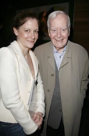 Hallie Foote with Horton Foote

 Photo
