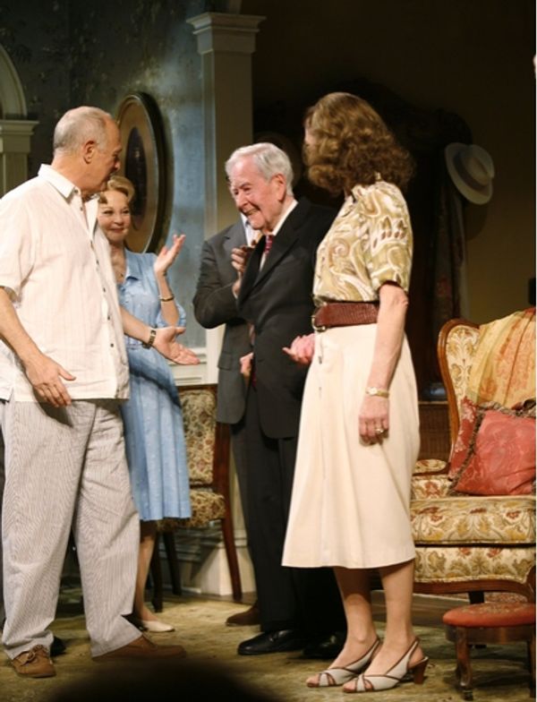 Gerald McRaney, Penny Fuller, Horton Foote and Hallie Foote

 Photo