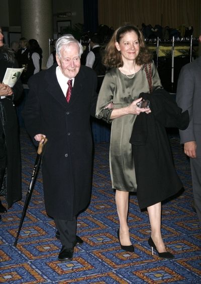 Horton Foote and daughter Hallie Foote

 Photo