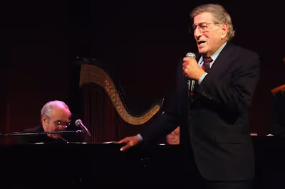 Michel Legrand and Tony Bennett Photo