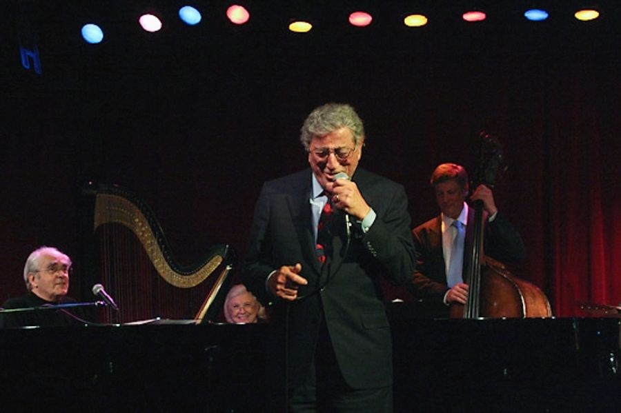 Photo Coverage: Michel Legrand Welcomes Tony Bennett at Birdland  Image