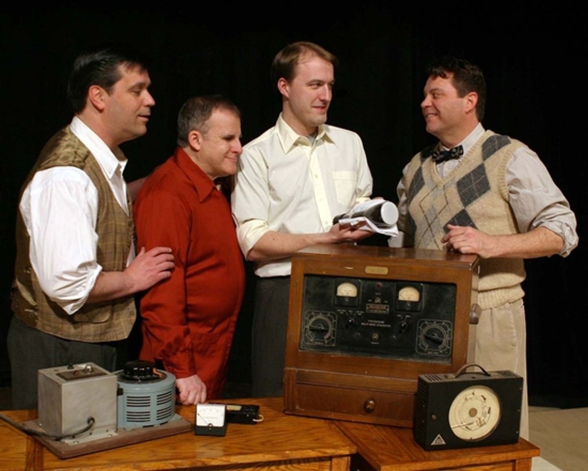 John Busser, Tom Meyrose, Sebastian Hawkes Orr, and William Martin at 