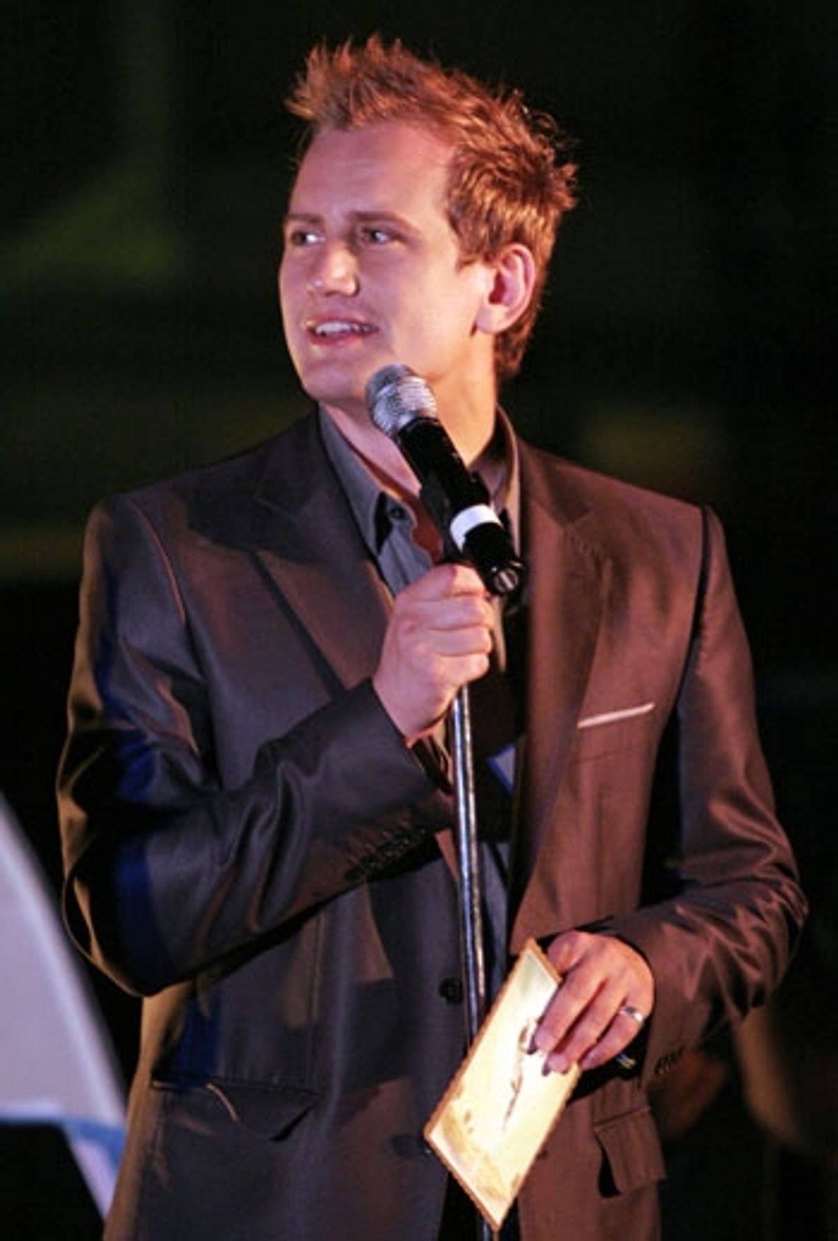 Upright Cabaret producer Chris Isaacson at 