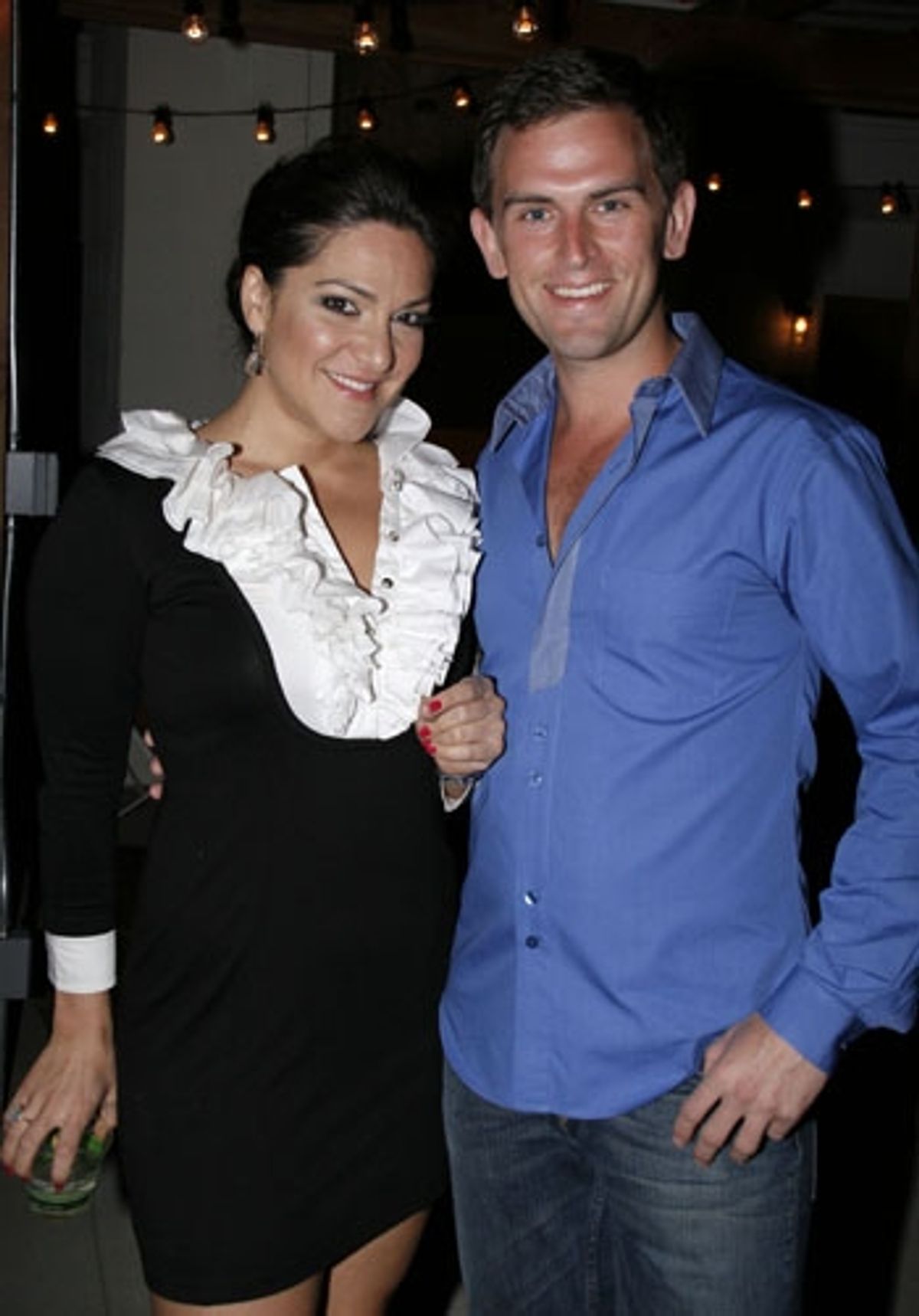 Shoshana Bean and Daneil Reichard at Upright Cabaret at 