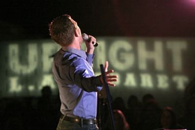 Daniel Reichard at Upright Cabaret Photo