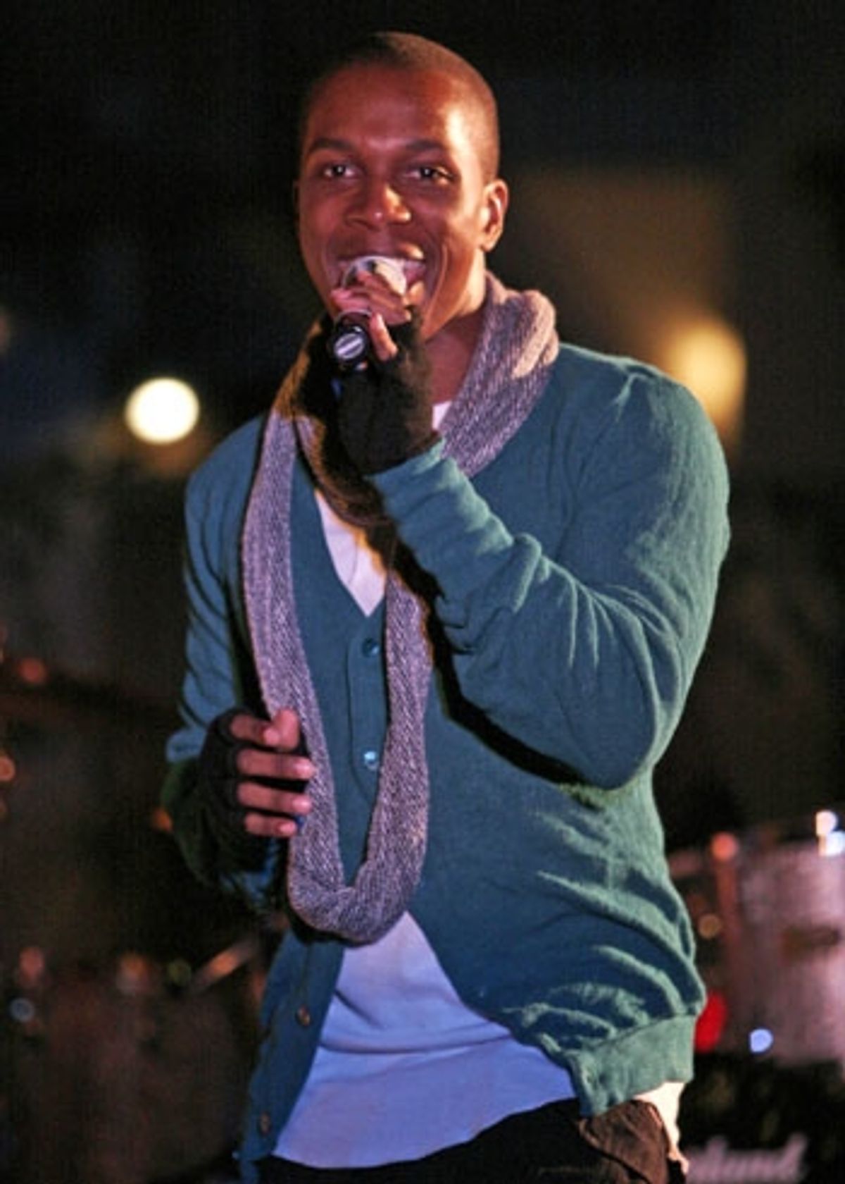 Leslie Odom, Jr. at Upright Cabaret at 