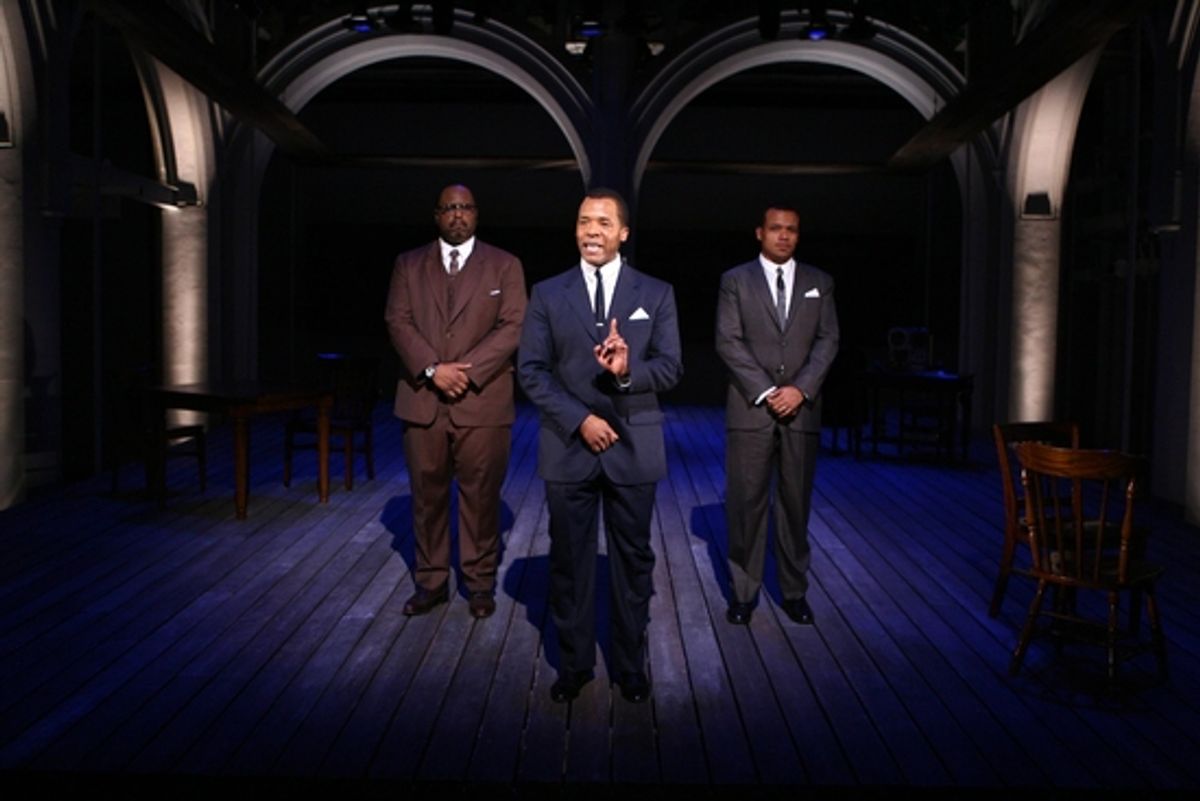 J. Bernard Calloway, Curtis McClarin, and LeRoy McClain at 