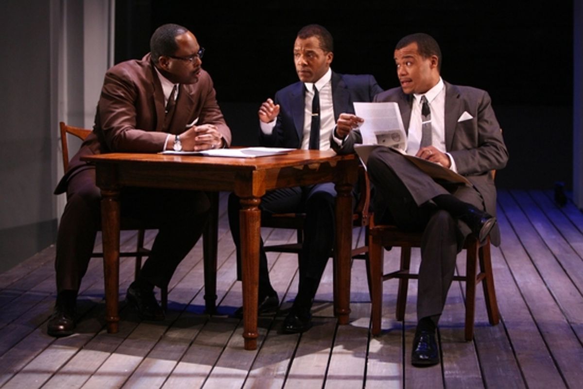 J. Bernard Calloway, Curtis McClarin, and LeRoy McClain at 