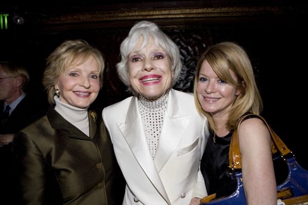 Carol Channing with Florence Henderson and her daughter Barbara Chase Photo