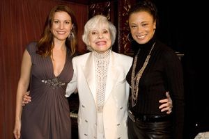 Rachele York, Carol Channing and Valarie Pettiford Photo