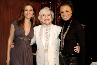 Rachele York, Carol Channing and Valarie Pettiford Photo
