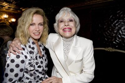 Donna Mills with Carol Channing Photo