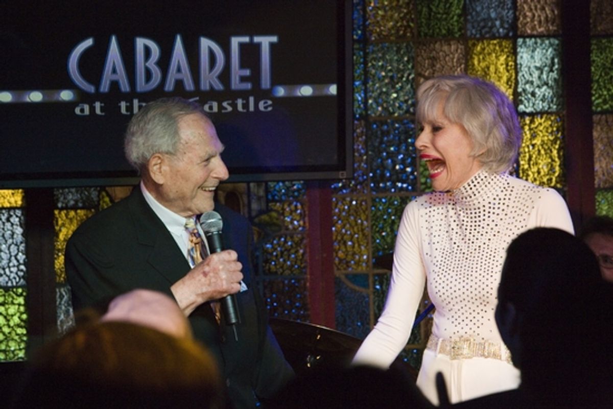 Harry Kullijian and Carol Channing at 