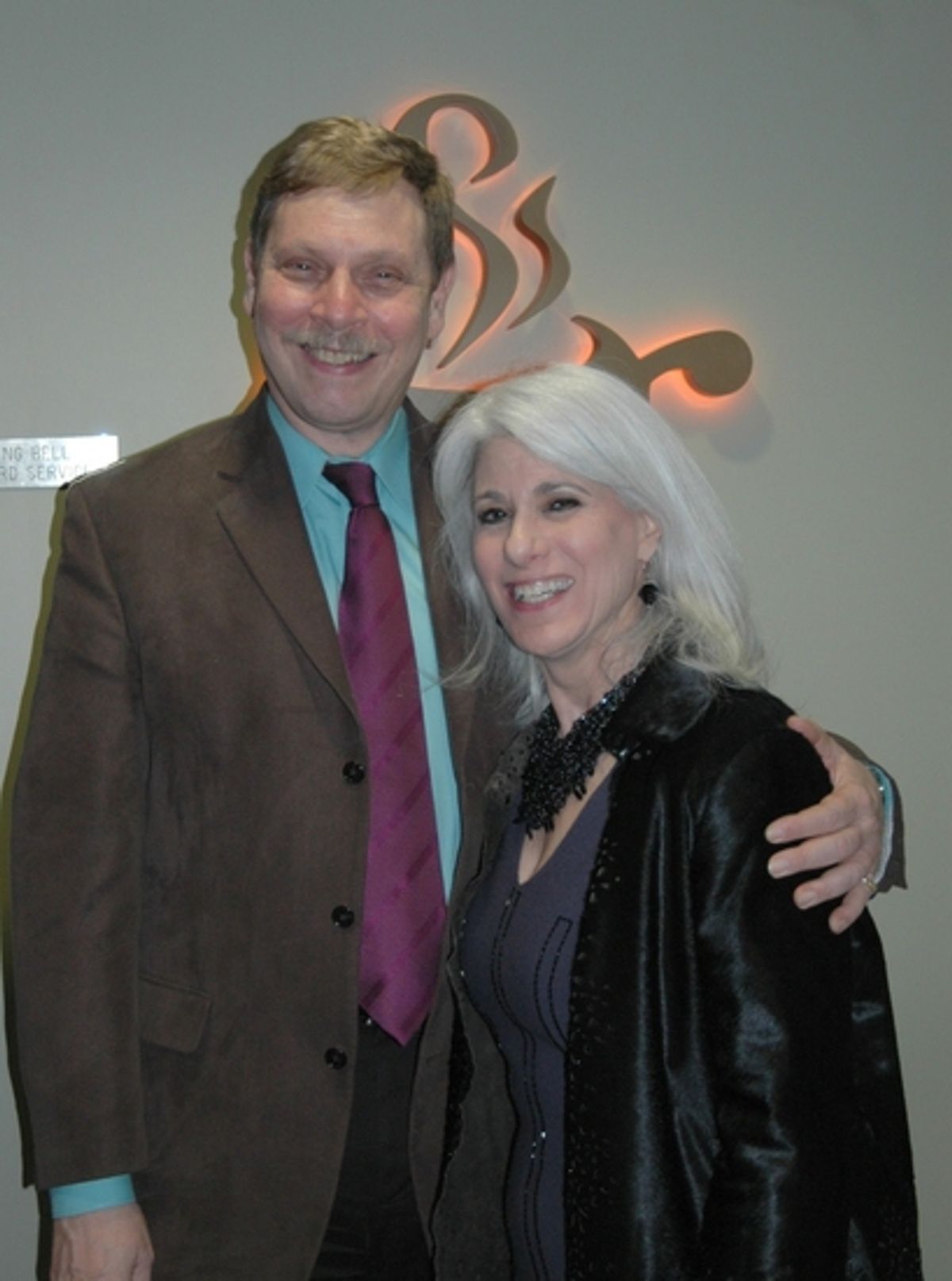 Barry Kleinbort and Jamie de Roy at 