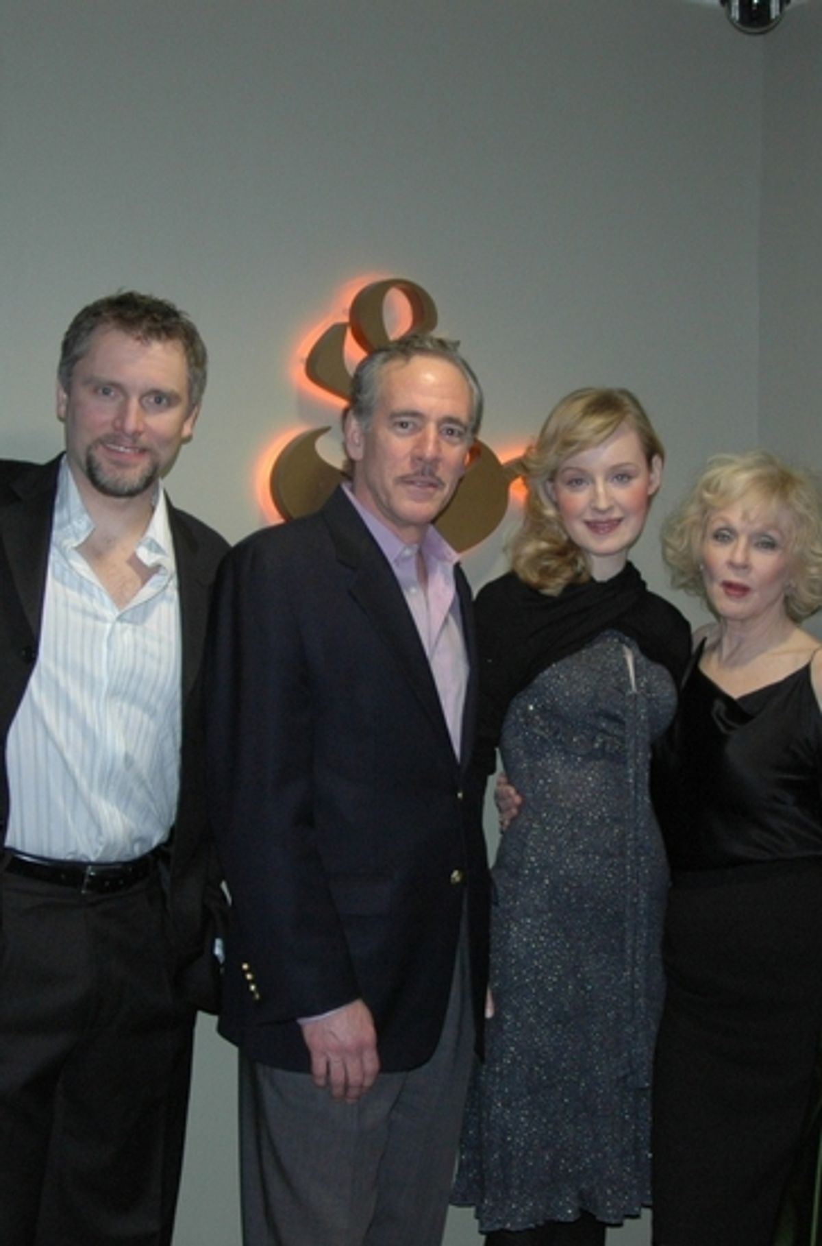 Stephen R. Buntrock, Mark Jacoby, Erin Davie, Penny Fuller at 