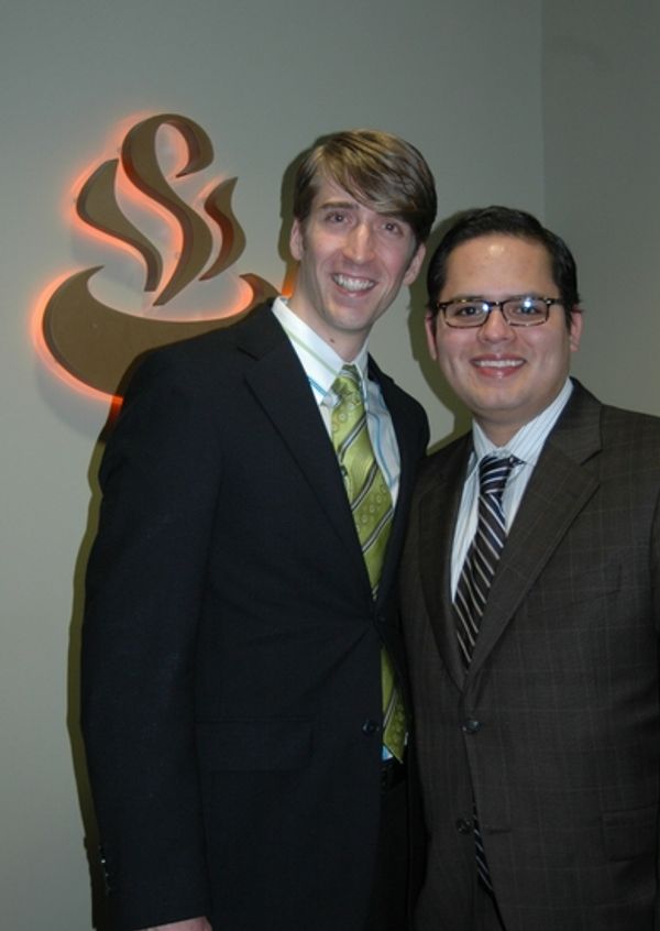 Christopher Moss and Robert A. Sherrill Photo