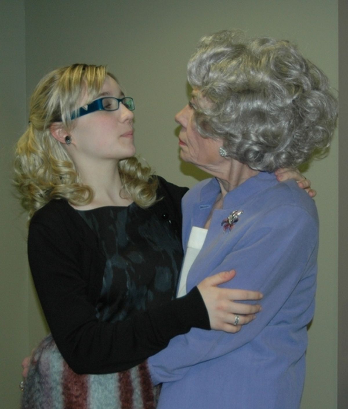 Katie Henney and Sheila Smith at 