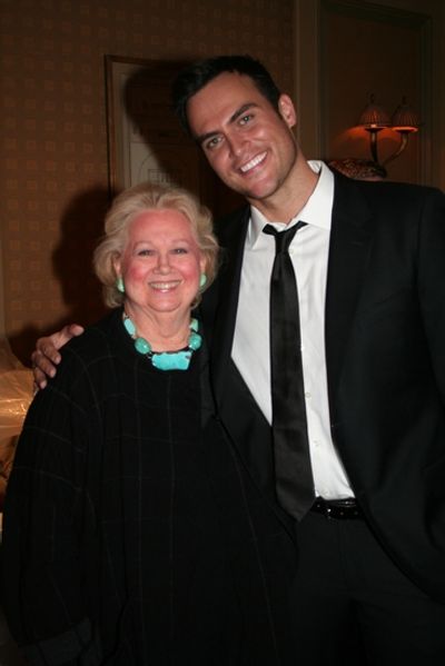 Barbara Cook and Cheyenne Jackson Photo