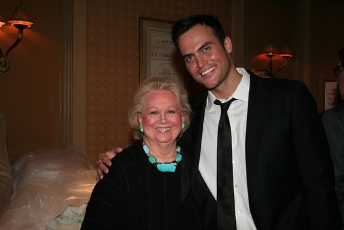 Photo Flash: Barbara Cook Visits Jackson at Feinsteins  Image