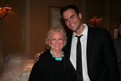 Barbara Cooke and Cheyenne Jackson Photo