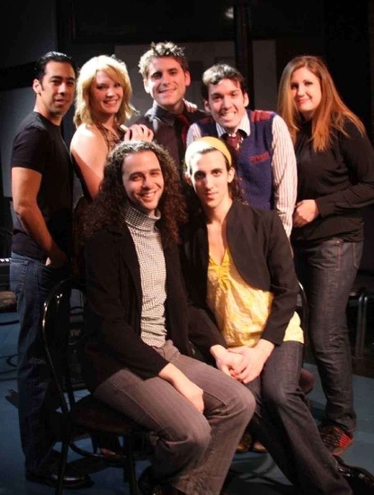 Justin Mendoza, Jenn Lederer, Elliot Roth, Joshua DesJardins, Kayla Goble, Anthony Hollock and Martin Gould Cummings at 