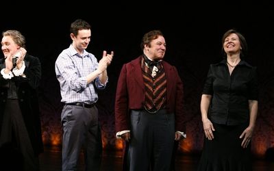 Zach Grenier, Colin Hanks, Don Amendolia and Diane Walsh

 Photo
