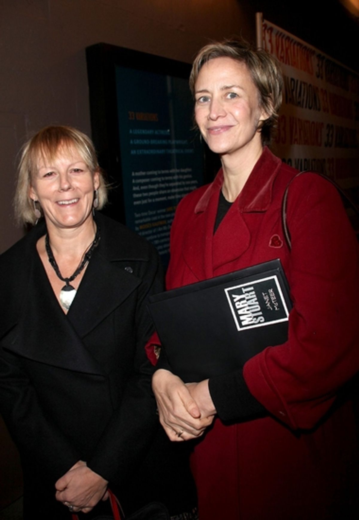 Phyllida Lloyd and Janet McTeer

 at 