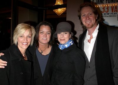 Kelli O'Donnell, Rosie O'Donnell, Marcia Gay Harden and Thaddaeus Scheel

 Photo