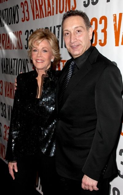 Jane Fonda and Moises Kaufman

 Photo
