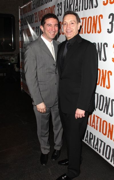 Jeff LaHoste and Moises Kaufman Photo