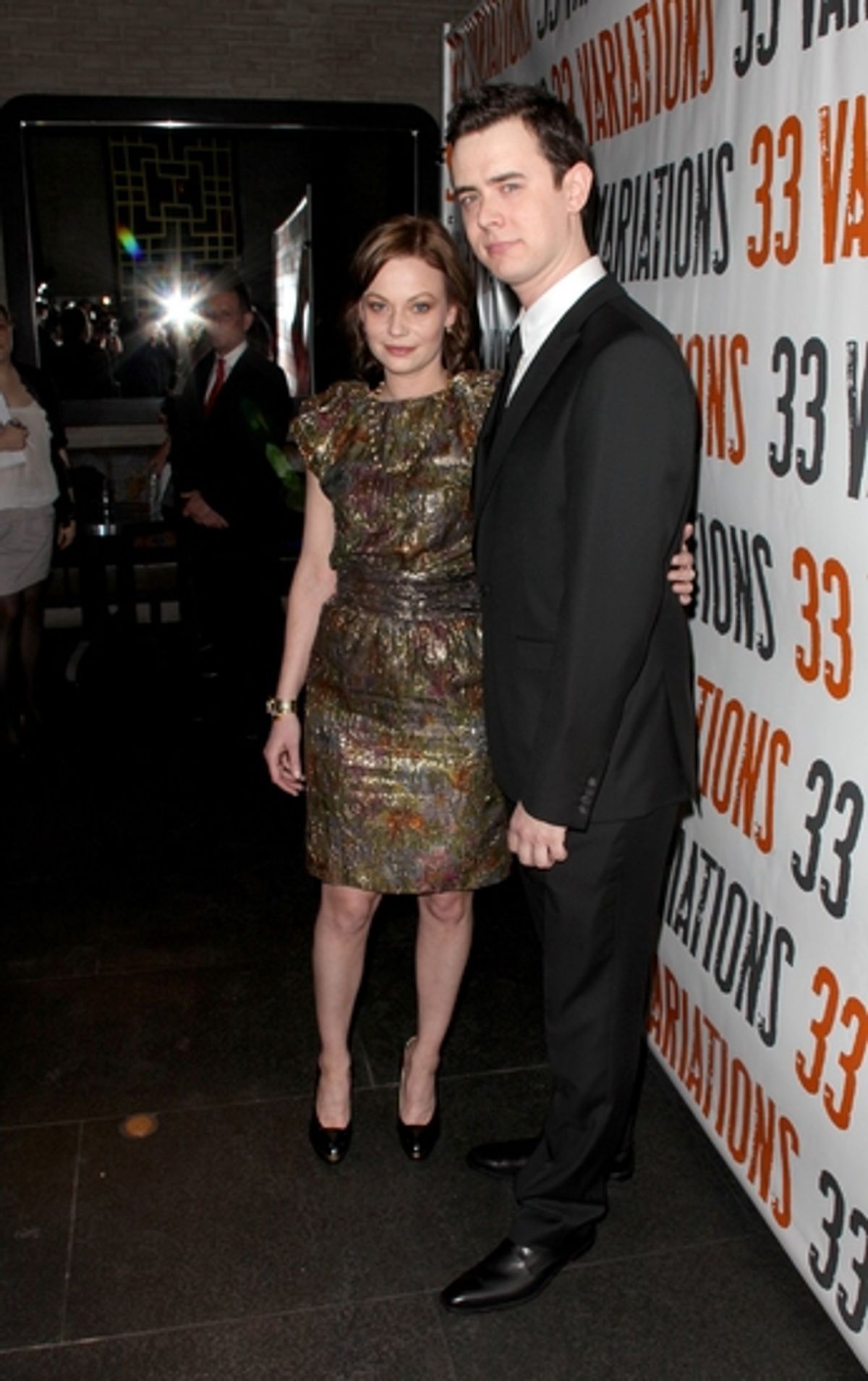 Samantha Mathis and Colin Hanks

 at 