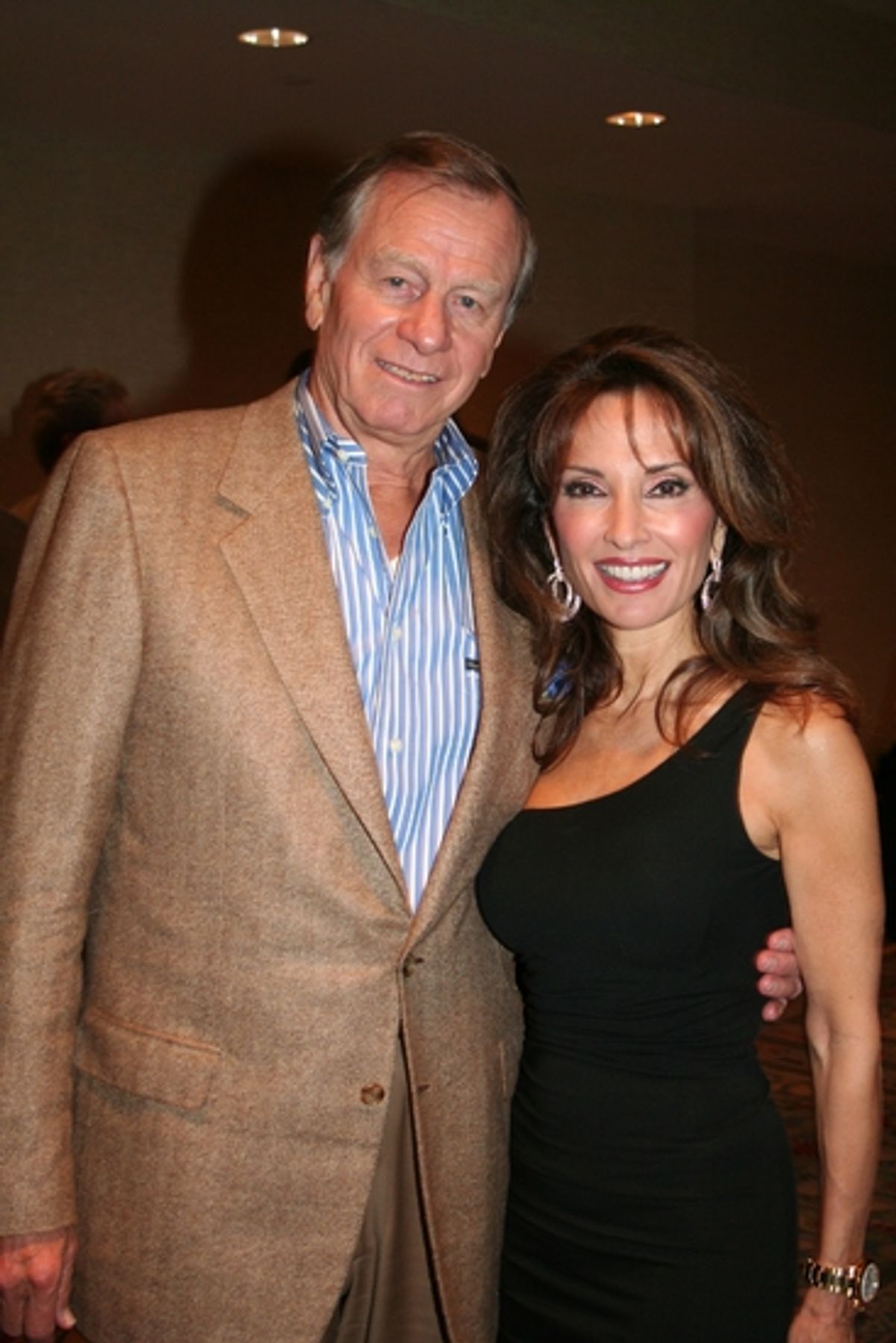 Helmut Huber and Susan Lucci at 