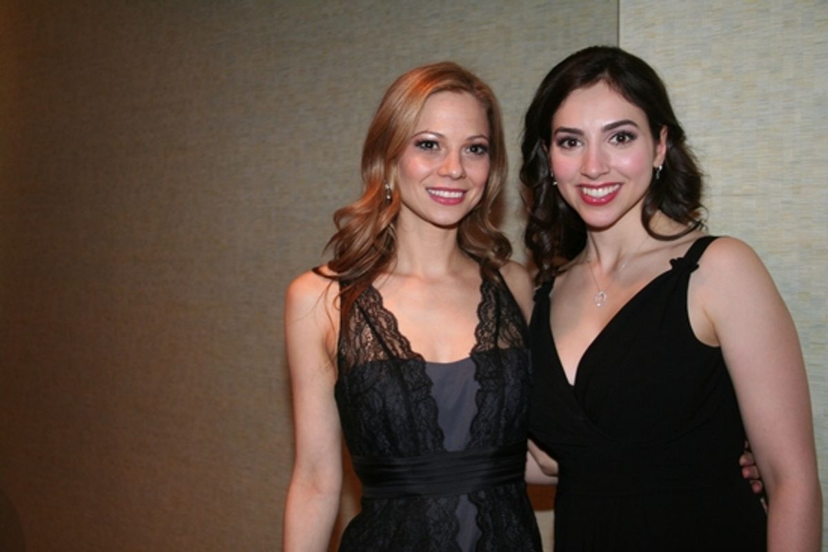 Tamara Braun and Eden Reigel at 