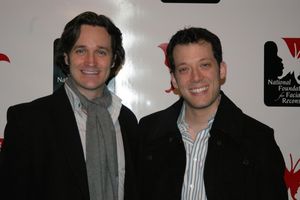 Michael Shawn Lewis and John Tartaglia Photo
