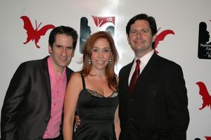 Seth Rudesky, Andrea Burns and Peter Flynn Photo
