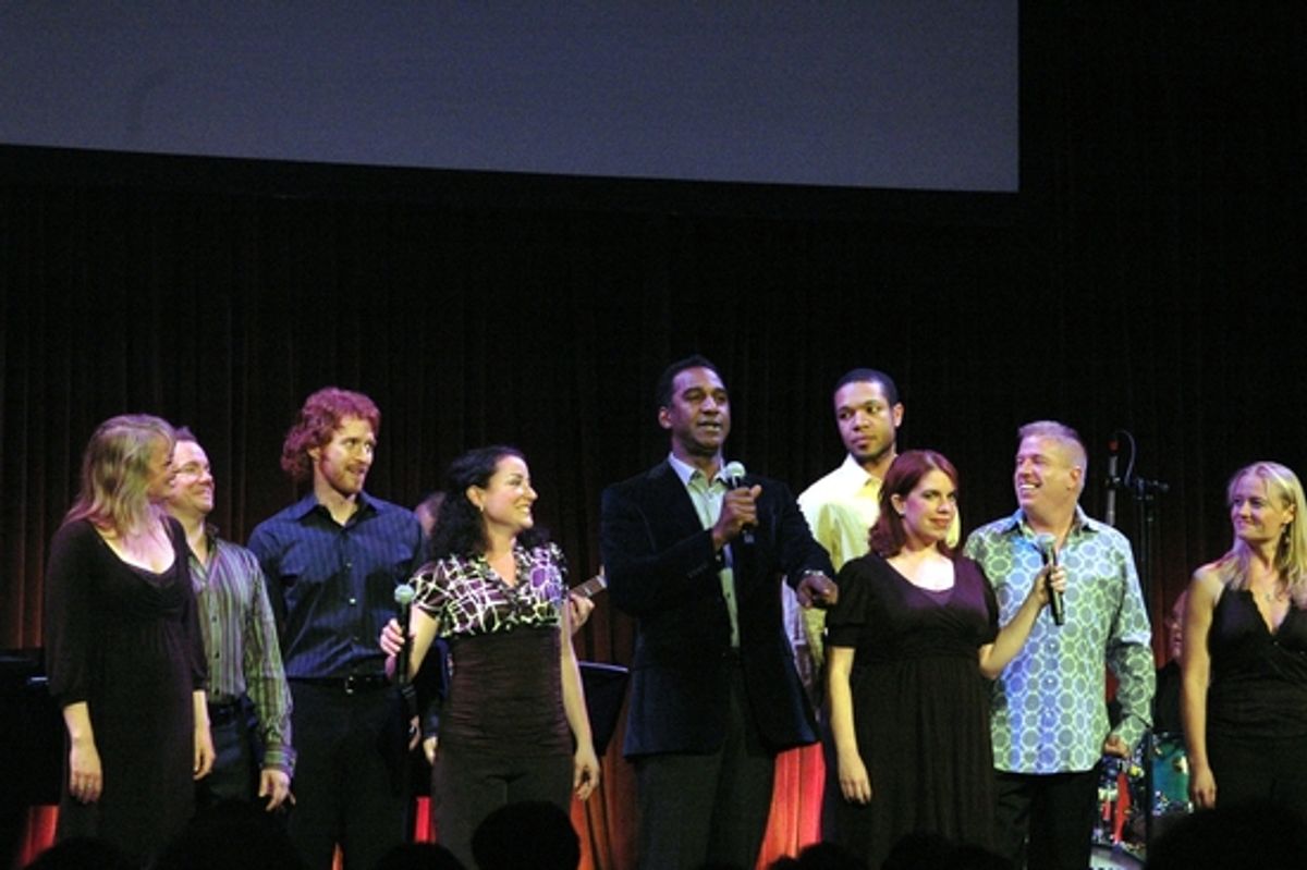 Norm Lewis and at Broadway for Medicine II Benefit
