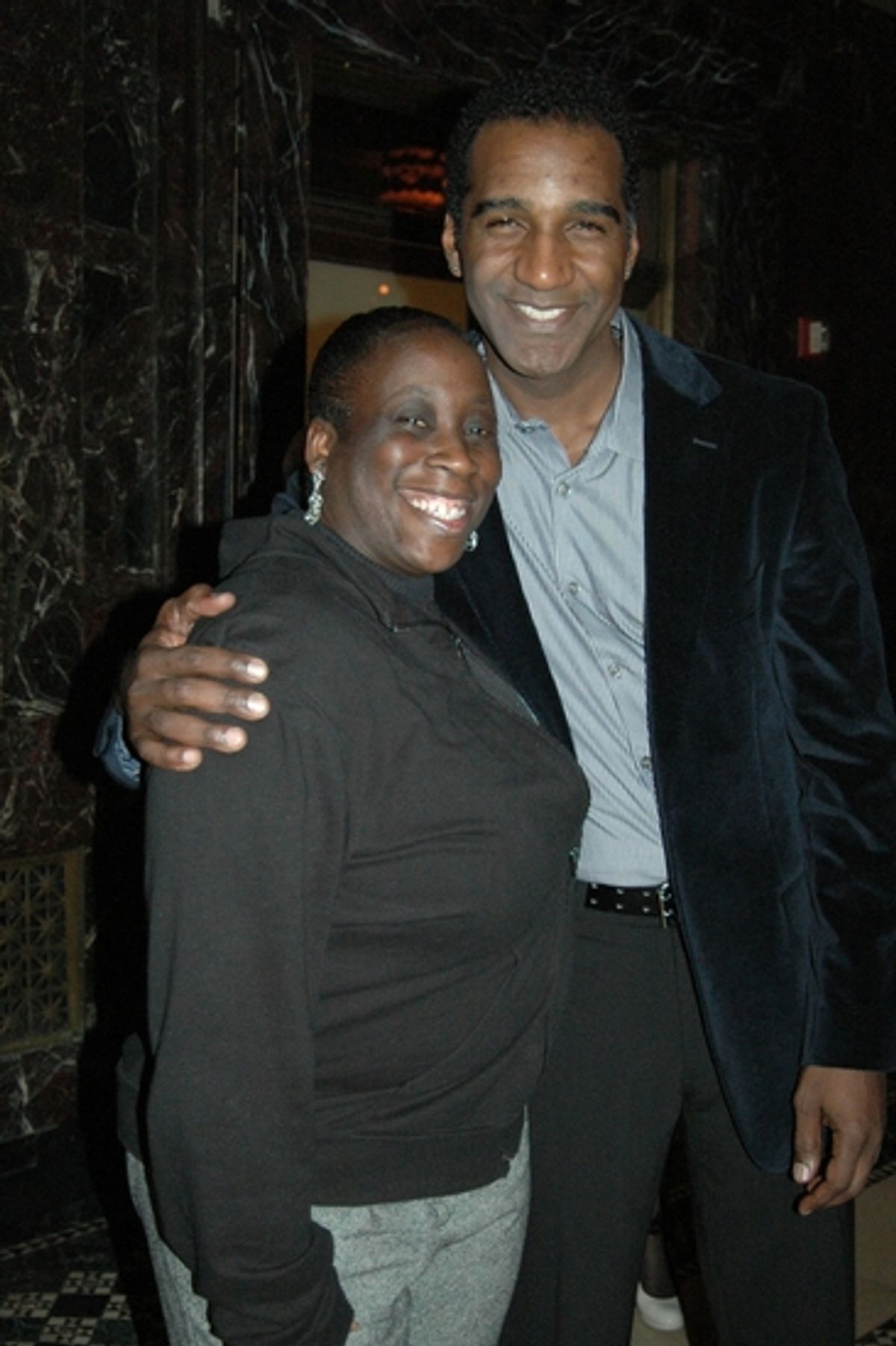 Yolanda Culler and Norm Lewis at Broadway for Medicine II Benefit