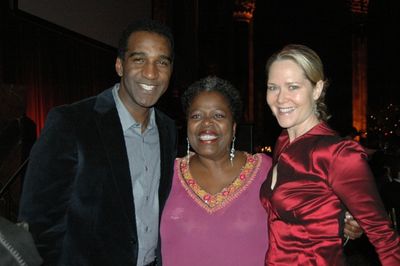 Norm Lewis, Lillias White, and Rebecca Luker Photo