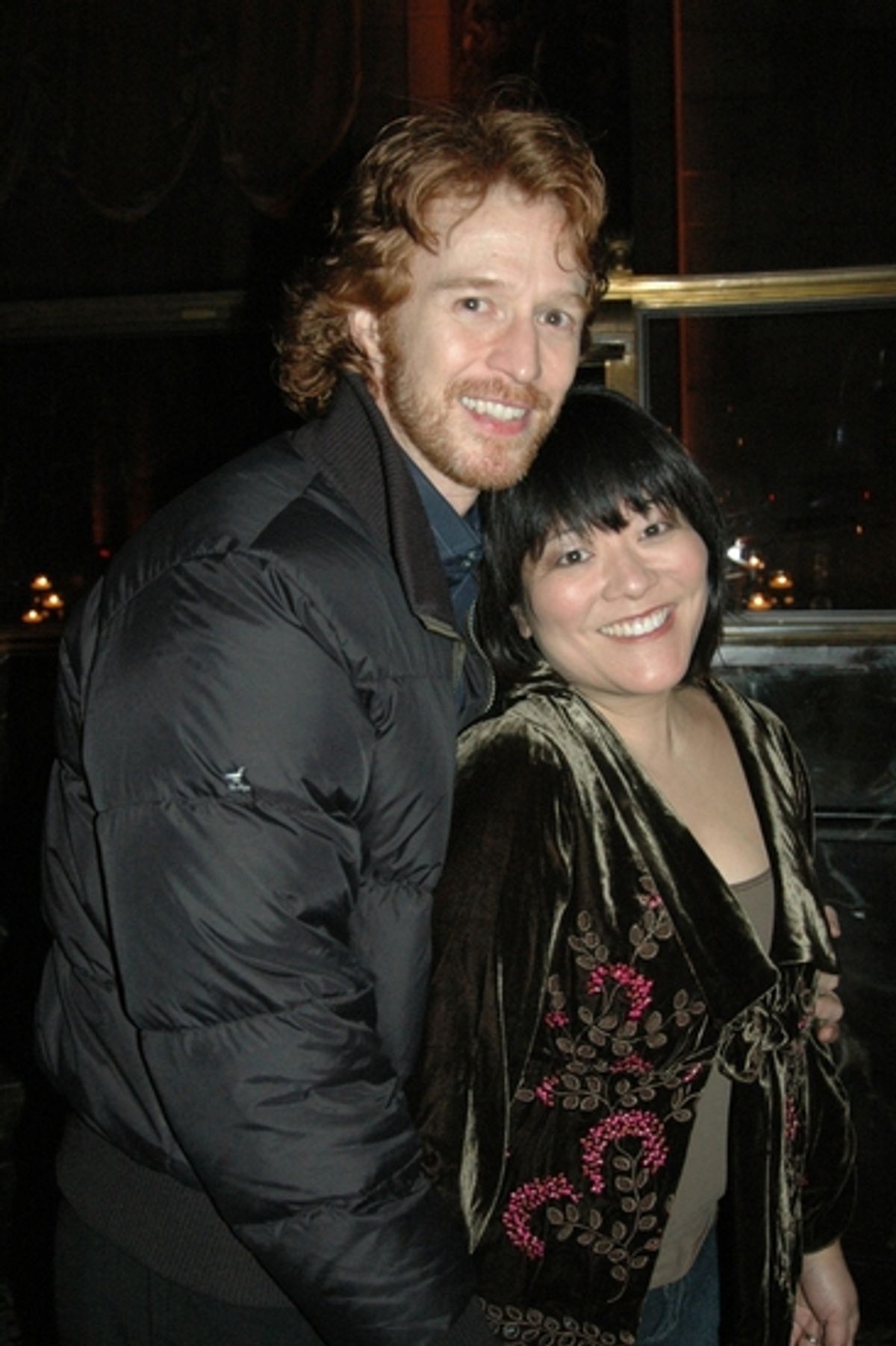 Paul Castree and Ann Harada at Broadway for Medicine II Benefit