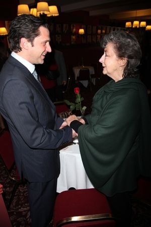 Raul Esparza and Zoe Caldwell @ BroadwayWorld Raul Esparza and Zoe Caldwell Photo