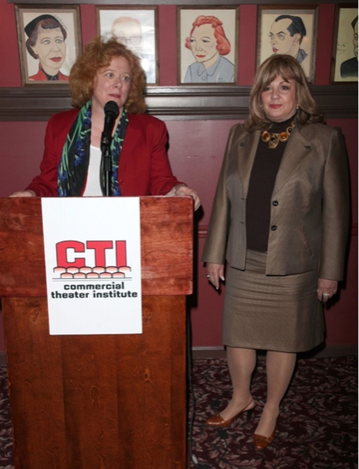 Victoria Bailey and Charlotte St. Martin

 at 