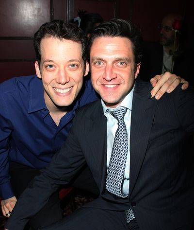 John Tartaglia and Raul Esparza

 Photo