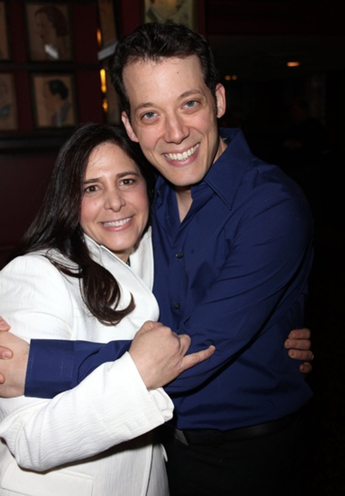 Dori Berinstein and John Tartaglia

 at 
