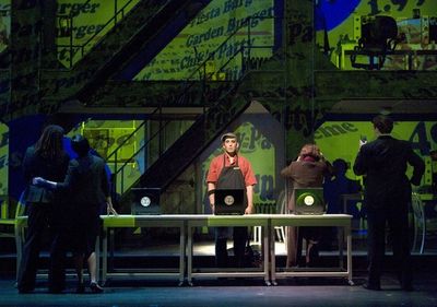 Nehal Joshi and the Cast of WORKING Photo