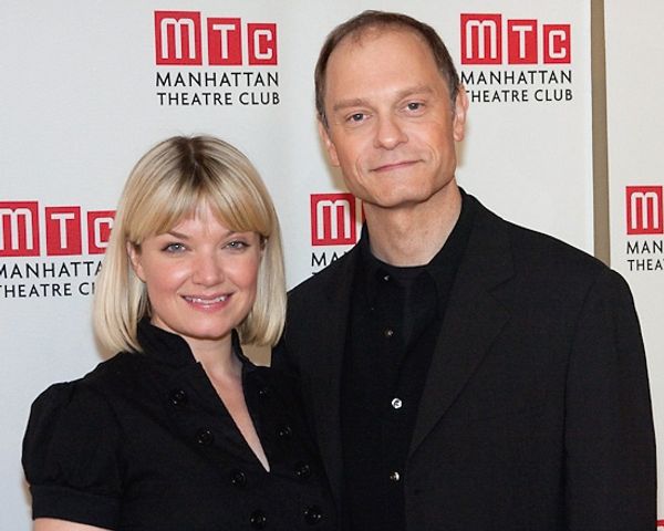 Mary Catherine Garrison and David Hyde Pierce Photo