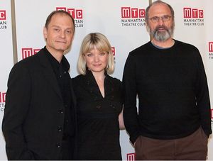David Hyde Pierce , Mary Catherine Garrison, and Daniel Sullivan Photo