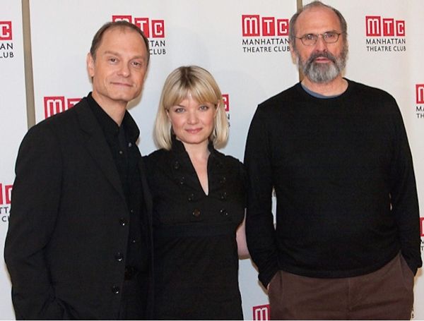 David Hyde Pierce , Mary Catherine Garrison, and Daniel Sullivan Photo