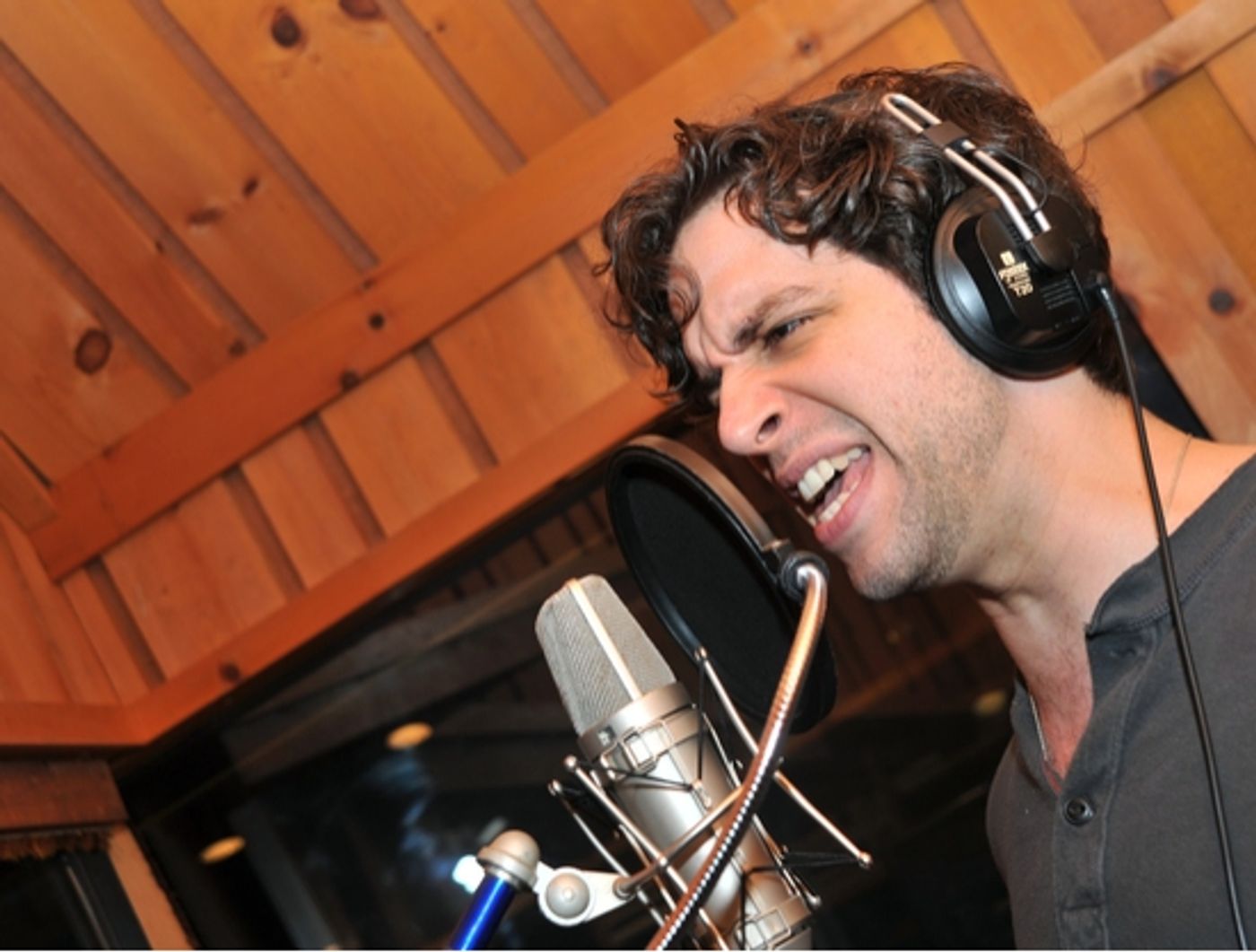 Photo Coverage: TOXIC AVENGER in the Studio! Photo Coverage: TOXIC AVENGER in the Studio! Image